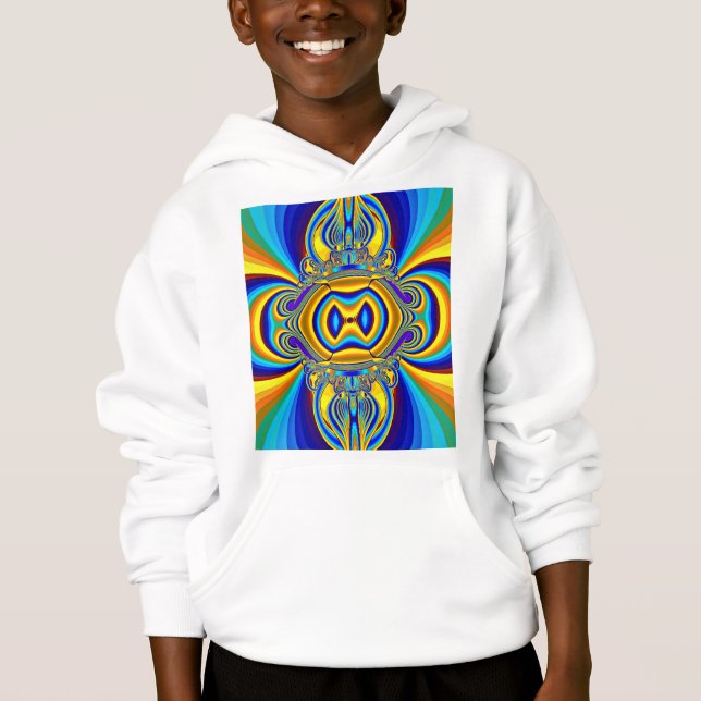 Camiseta Fundo Abstrato Colorido-14334 (Frente)