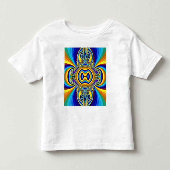 Camiseta Fundo Abstrato Colorido-14334 (Frente)