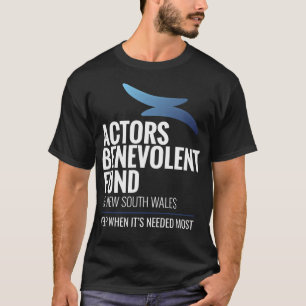 Camiseta Fundo Benevolente De Atores Da Nova Merchandise.