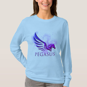 Camiseta Fundo Cósmico de Pegasus, Asas Incríveis