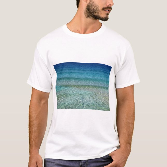 Camiseta Fundo de abstrato Beach 42 (Frente)