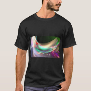 Camiseta Fundo de Arte Fractal