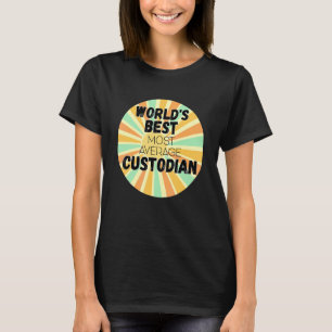 Camiseta Fundo de custódia médio mais próximo do mundo