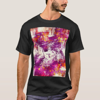 Camiseta Fundo dos Abstrato de Bolsas Escuros