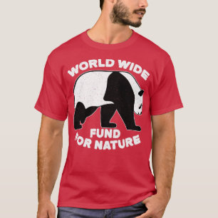 Camiseta Fundo Mundial Para A Natureza