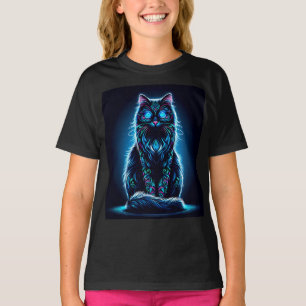 Camiseta Fundo Neon Cat Vivid - 97948