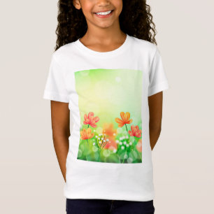 Camiseta Fundo Realista Blurred Primavera - 2374