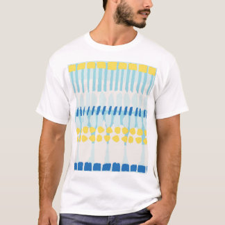 Camiseta Fundo sem costura pintado com Abstrato de multicor
