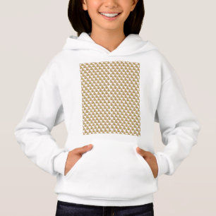 Camiseta fundo verde e branco com folhas pequenas