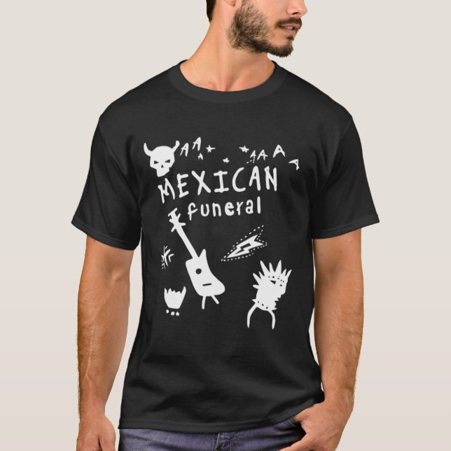 Camiseta funeral mexicano (Frente)