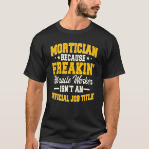Camiseta Funerário Diretor Funeral Agente Funerário Empresa