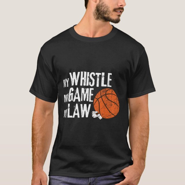 Camiseta Funerário Ref Hoops - Referência de Basquete 1 (Frente)