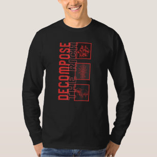 Camiseta Fungi Decompõe O Rico Mushr Socialista Comunista