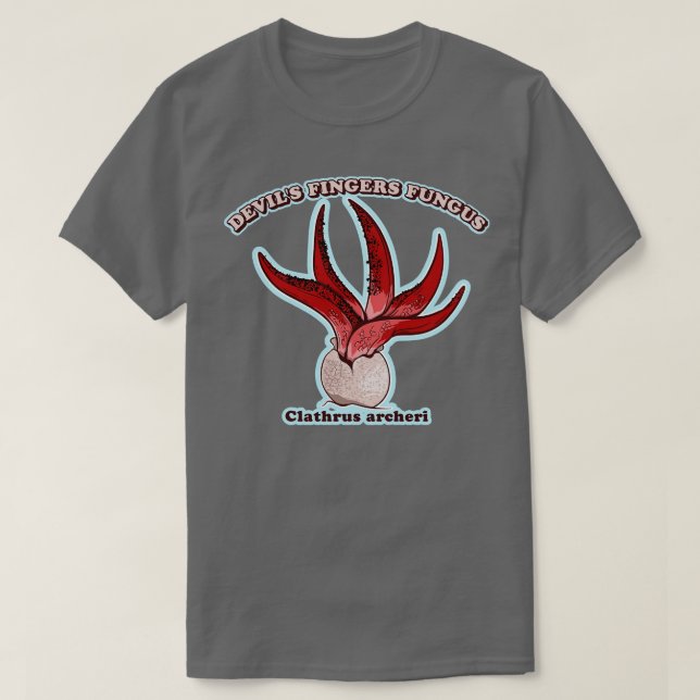 Camiseta fungo dedos do diabo (Frente do Design)