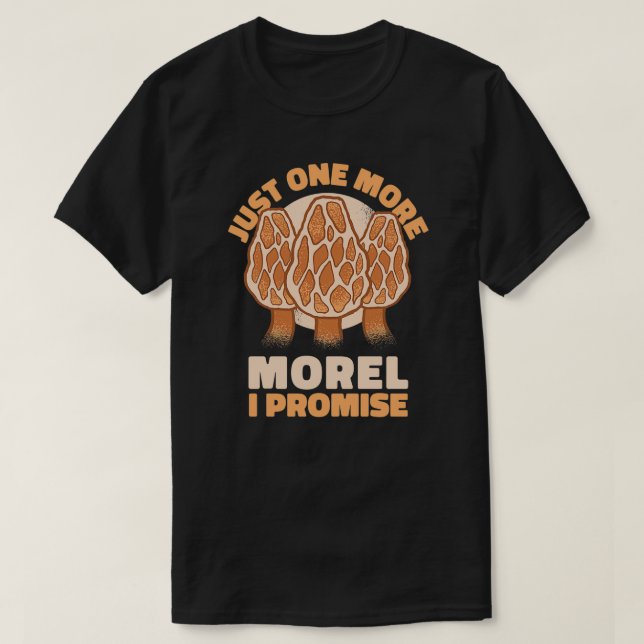 Camiseta Fungos morel (Frente do Design)