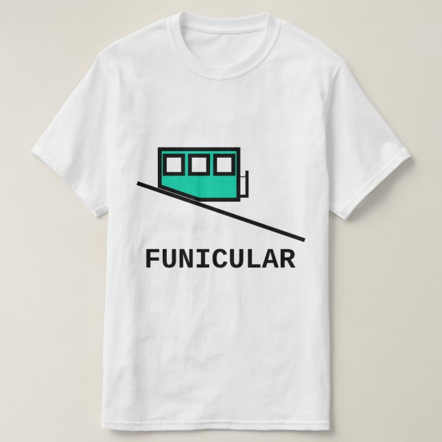 CAMISETA FUNICULAR (Frente do Design)