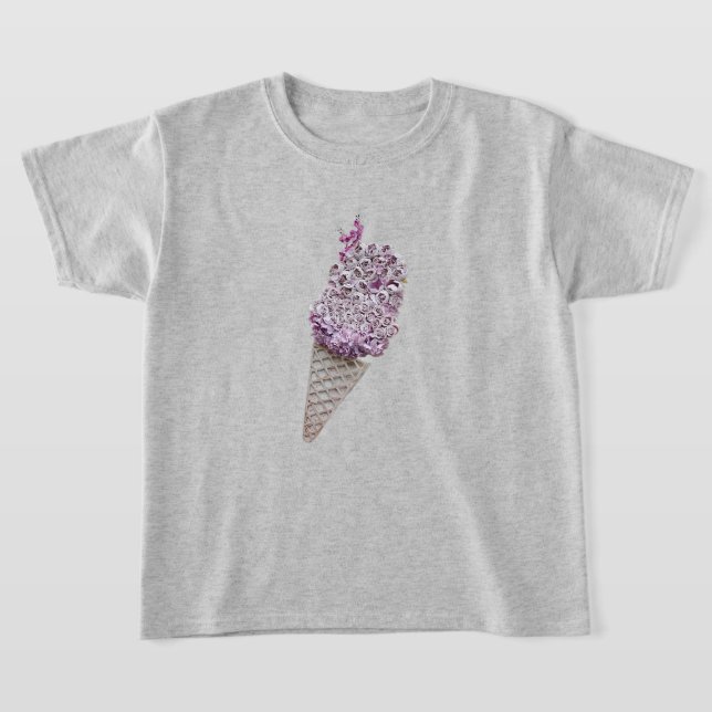 Camiseta funil rosa (Postura )