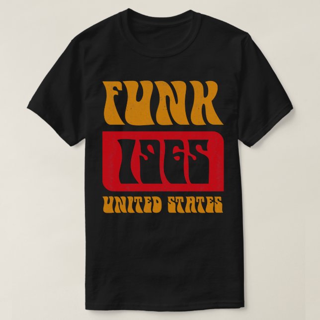 Camiseta Funk Music 1965 Vintage (Frente do Design)