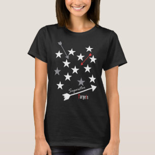 Camiseta Funky Alvos de Estrelas Alvos Superstar