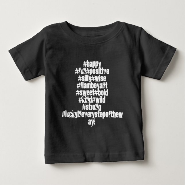 Camiseta Funky Amarela Selvagem Positiva Feliz (Frente)