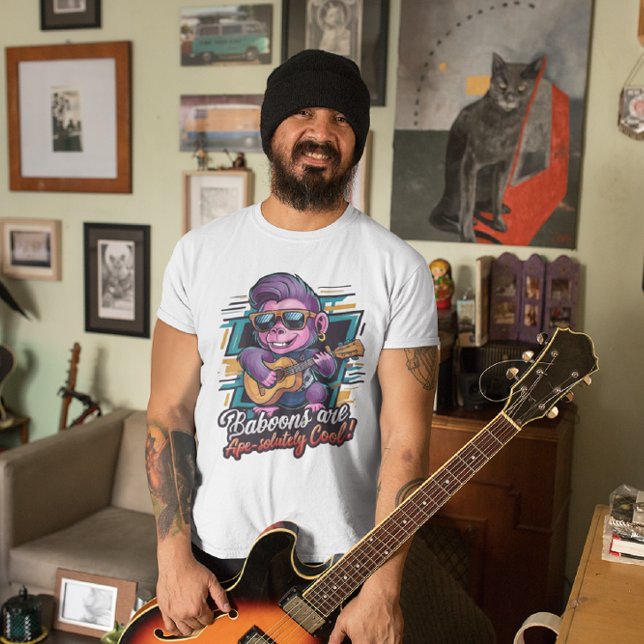 Camiseta Funky Baboon Rockstar Tee (Criador carregado)
