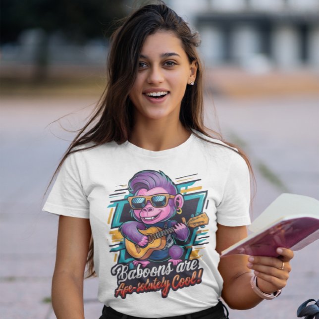 Camiseta Funky Baboon Rockstar Tee (Criador carregado)