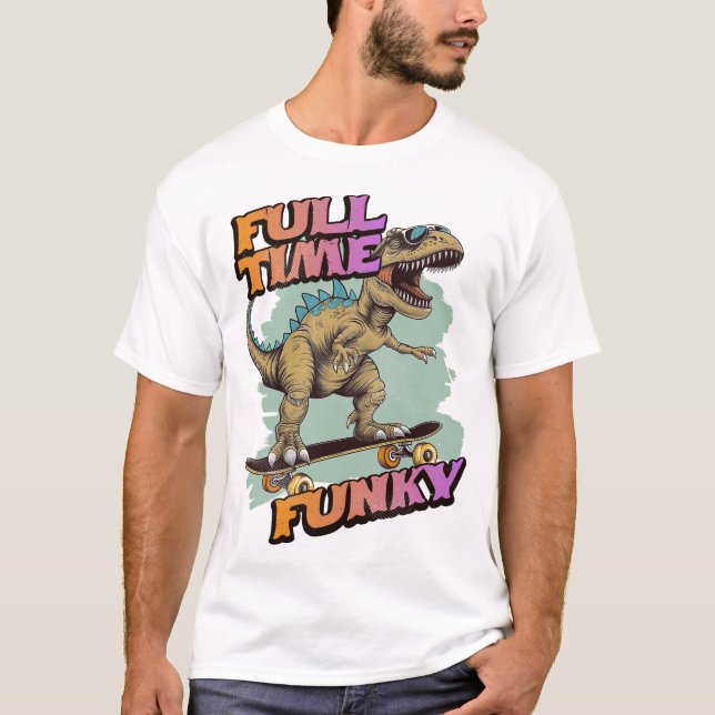 Camiseta Funky de Tempo de cheio (Frente)