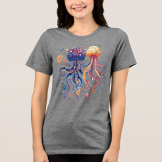 Camiseta Funky Ocean Guardians: Octopia e medusa personaliz