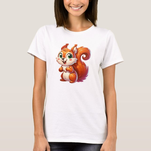 Camiseta Funky Squirrel (Frente)