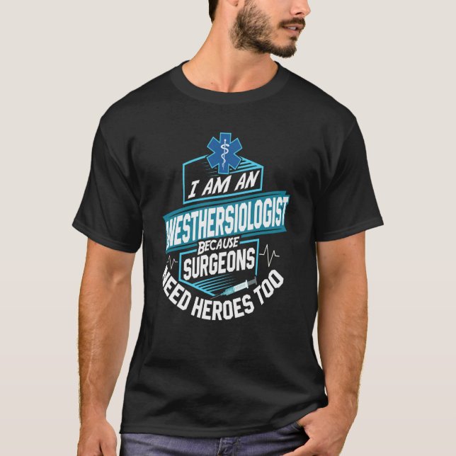 Camiseta Funn Anesthesiologist Anesthesia Nurse Anesthesia (Frente)