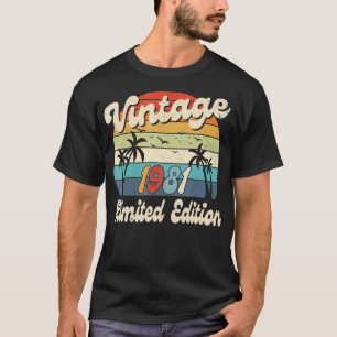 Camiseta Funny 1981 aniversário de 40 anos Limited Edition