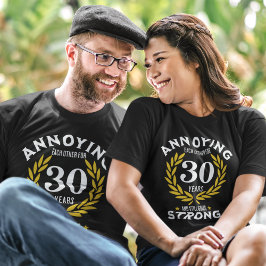 Camiseta Funny 30th Anniversary Gift for couples