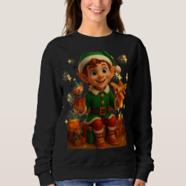 Camiseta Funny 3D Cartoon Ugly Christmas Sweatshirt