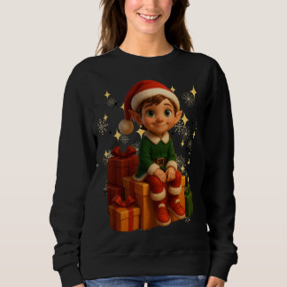 Camiseta Funny 3D Cartoon Ugly Christmas Sweatshirt 