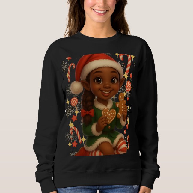 Camiseta Funny 3D Cartoon Ugly Christmas Sweatshirt (Frente)