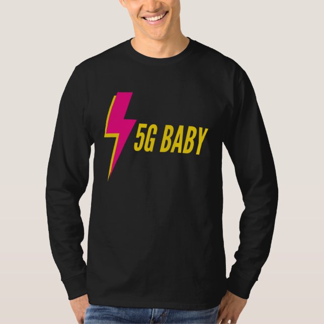 Camiseta Funny 5G technology (Frente)
