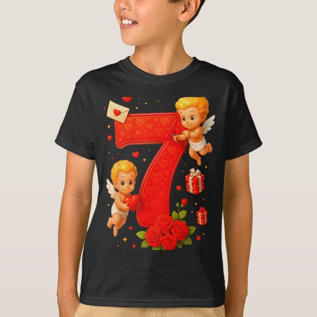 Camiseta Funny 67 Meme Six Seven Matching Couples Valentine (Frente)