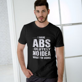 Camiseta Funny ABS Cote Gym Gifement Design
