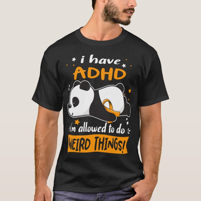 Camiseta Funny ADHD Awareness Gifts (Frente)