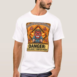 Camiseta Funny ADR Trucker T-shirt, Explosive Temper