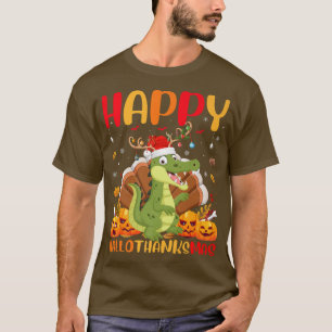 Camiseta Funny Alligator Amante de os animais Happy Alligat