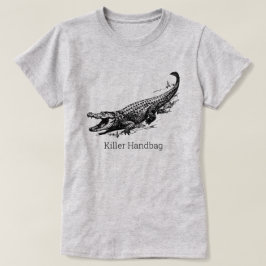 Camiseta Funny Alligator KILLER HANDBAG
