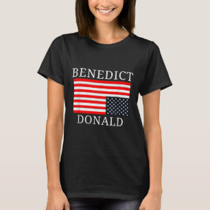 Camiseta Funny American Flag Benedict Donald Anti Trump