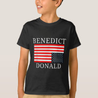 Funny American Flag Benedict Donald Anti Trump