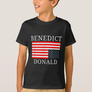 Camiseta Funny American Flag Benedict Donald Anti Trump