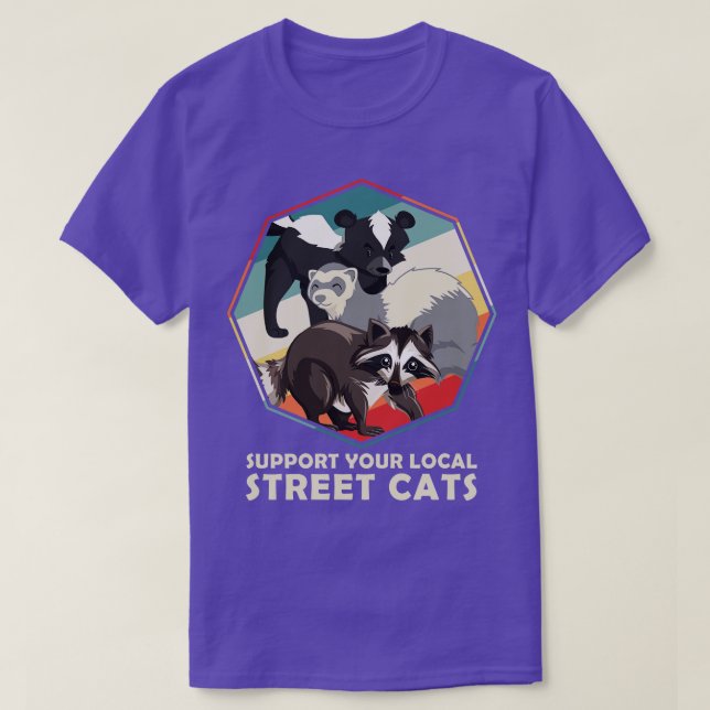 Camiseta Funny Animal Gift Skunk (Frente do Design)