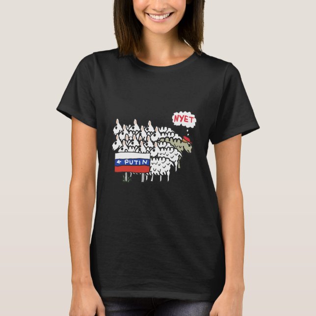 Camiseta Funny Anti Putin (Frente)