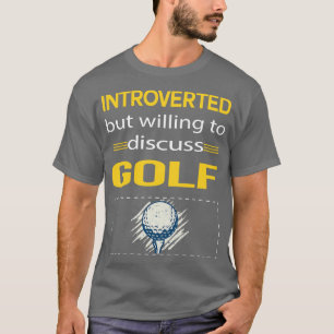 Camiseta Funny apresenta Golf Golfe Golfe