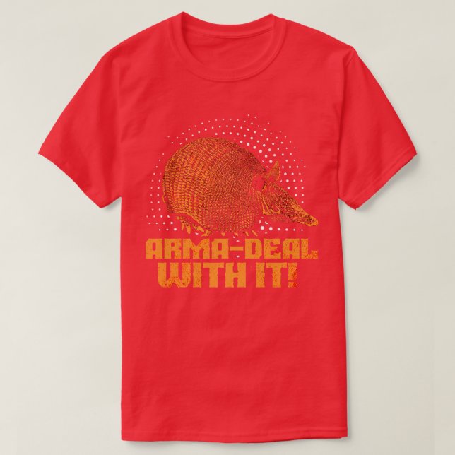Camiseta Funny Armadillo (Frente do Design)