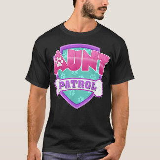 Camiseta Funny Aunt Patrol - Dog Mom, Dad For Men Women  